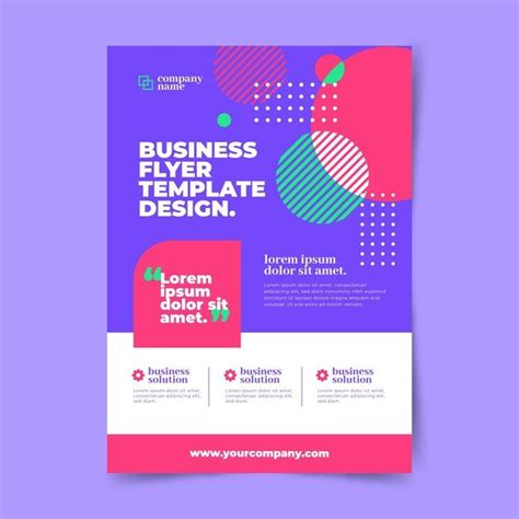 Free Vector | Business vertical poster template | Conference poster template, Poster template ...