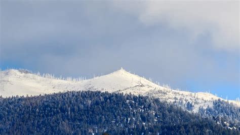 Snowpack in Bitterroot Mountains Above Average