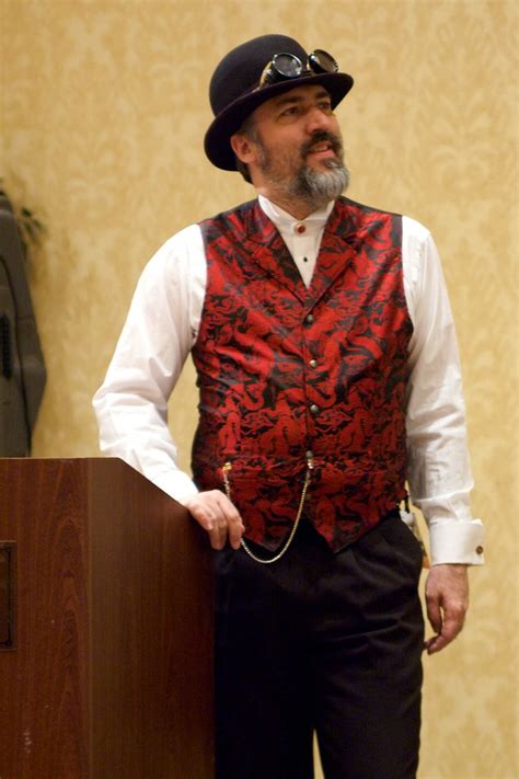 Martin, Steampunk Fashion Show, Norwescon 32 | Emcee for the… | Flickr