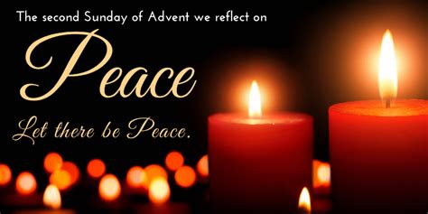 Advent Week Two: We Reflect on Peace.