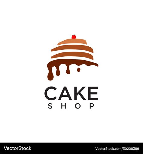 Cake And Bakery Shop Logo