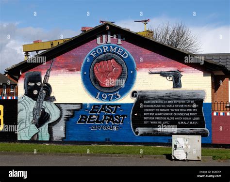 Loyalist Murals, Newtownards Road, East Belfast, Belfast, Northern Ireland, UK Stock Photo - Alamy