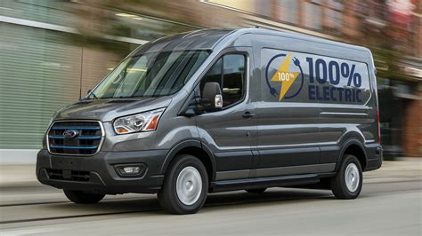 2022 Ford E-Transit Van First Look: EV Work Van Offers 126-Mile Range