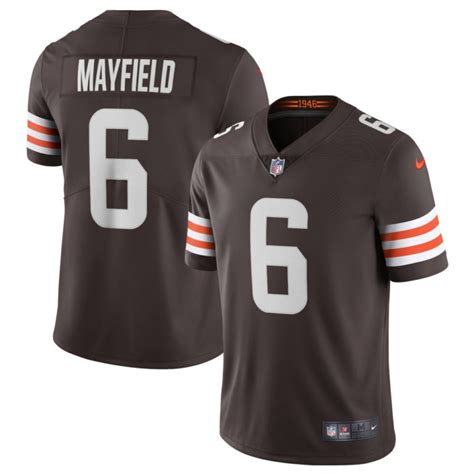 Baker Mayfield #6 Cleveland Browns 2021 Brown Vapor Limited Jersey