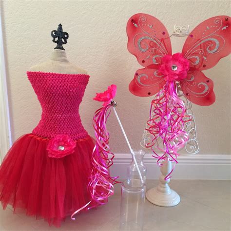 Rosetta Fairy Tinkerbell Bell Costume Fairy Wings by partiesandfun