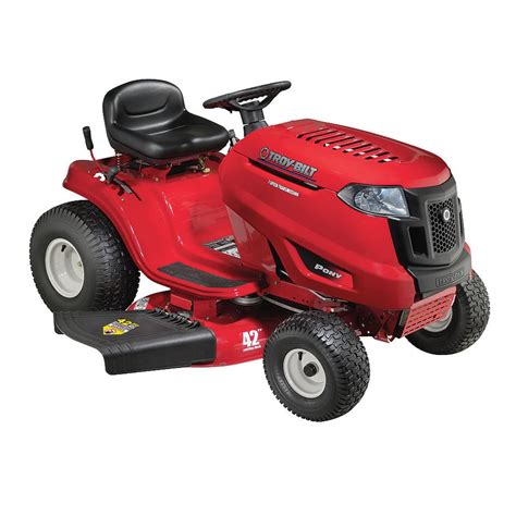 Troy-Bilt 17.5-HP Manual 42-in Riding Lawn Mower at Lowes.com