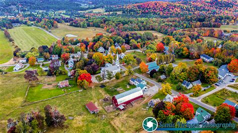 Scenic Vermont Photography - Autumn in Peacham Vermont.