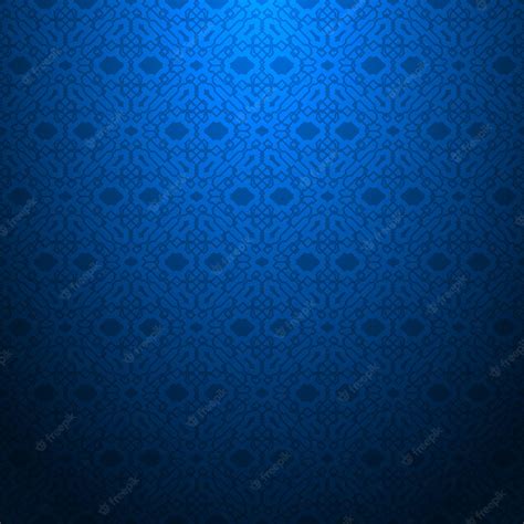 Premium Vector | Blue geometric pattern