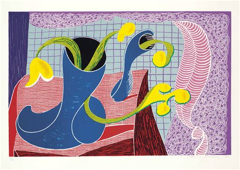 DAVID HOCKNEY (b. 1937) , Four Flowers in Still Life | Christie's