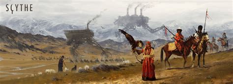 Scythe | Image | BoardGameGeek | Scifi fantasy art, Game concept art, Scenery