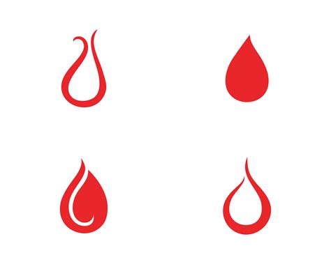 Blood vector icon logo 580587 Vector Art at Vecteezy