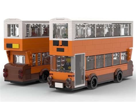 LEGO MOC Greater Manchester Buses Leyland Atlantean Double Decker Bus ...