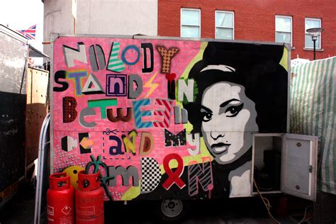 Amy Tribute, Camden market. Photo by me. | Graffiti art, Camden markets, Art