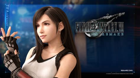 Final Fantasy VII Remake Tifa Lockhart HD Wallpaper