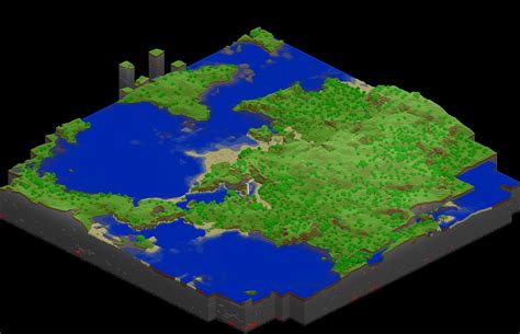 Minecraft Pixel Map | Pixel art map made by using mcmap gith… | Flickr