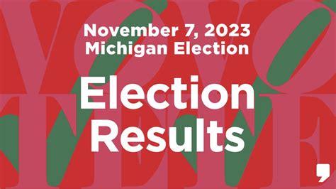 Michigan Elections 2024 Results - Shaun Devondra