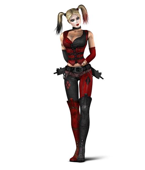 Batman: Arkham City Harley Quinn Render (Arkham City) Pictures - Batman ...