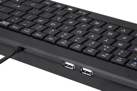 Perixx PERIBOARD-220 H USB Keyboard German, QWERTZ, Windows® Black USB port | Conrad.com