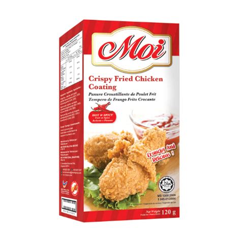 CRISPY FRIED CHICKEN COATING - HOT & SPICY - MOI International (Singapore) Pte. Ltd.