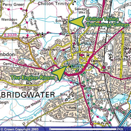 BBC - Somerset Voices - Map of Bridgwater