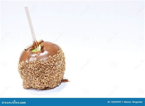 Caramel Candy Apple stock image. Image of candy, sugar - 12059499