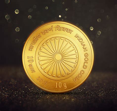 INDIAN GOLD COIN - WGC on Behance