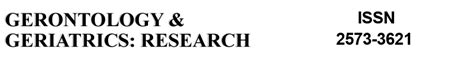 Gerontology & Geriatrics: Research | Open Access Journals