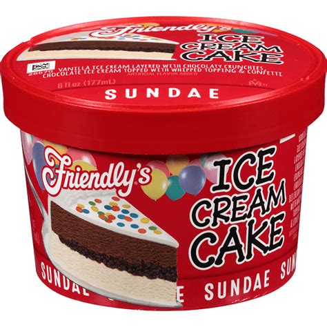 Friendlys Sundae, Ice Cream Cake | Shop | GreenLeaf Market