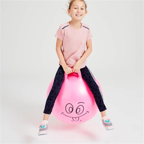 Ballon sauteur enfant – Resist rose - Rose - Domyos - Décathlon