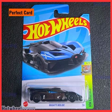 Hot Wheels Bugatti Bolide 2023 1st Editions Black & Blue Exotics Car ...