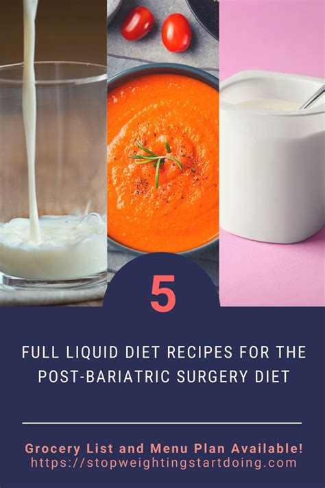 full liquid diet recipes gastric bypass - Many Nagle