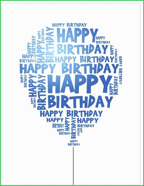 21 Customize Our Free Happy Birthday Card Template For Word Formating ...