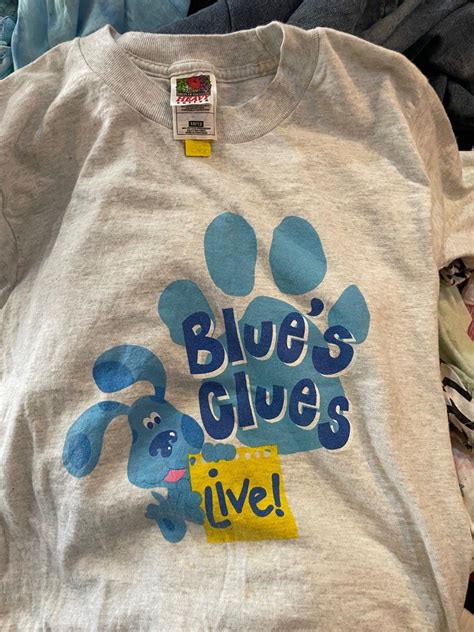 Vintage 2000 Blues Clues Live Tour Shirt, Babies & Kids, Babies & Kids ...