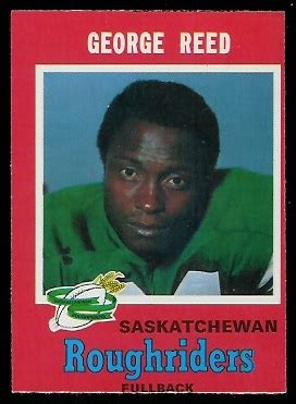 1971 O-Pee-Chee CFL Football Card #103: George Reed