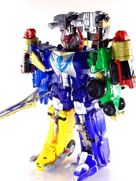 Power Rangers Super Megaforce Q-Rex Megazord Gallery - Tokunation