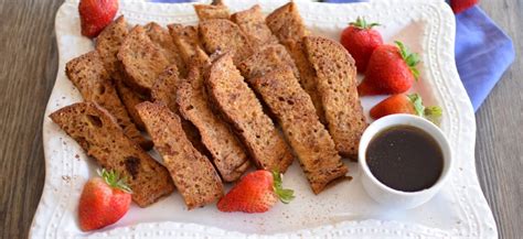 Gluten Free French Toast Sticks - Natural Tasty Chef