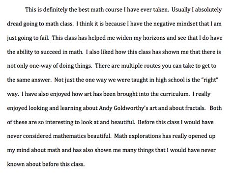 Assessment: Journals | Discovering the Art of Mathematics