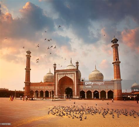 Stock Photo : Jama Masjid Mosque in Delhi Jama Masjid Delhi, Delhi Tourism, Delhi Sultanate ...