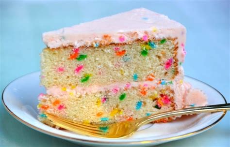 DOUBLE LAYER CONFETTI CAKE RECIPE | Best Friends For Frosting