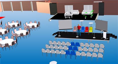 Pin by Visio Group / CADplanners on 3D | Wedding floor plan, Event layout, Event planning software