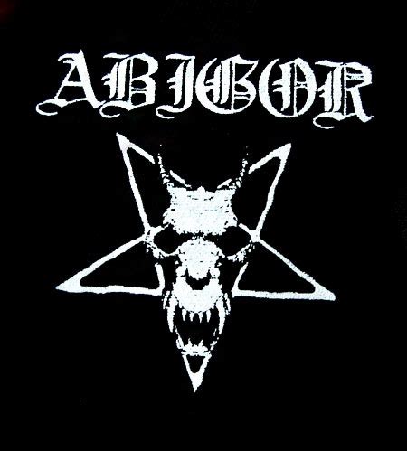 Abigor 121051 1 - Small Printed Patch - King Of Patches