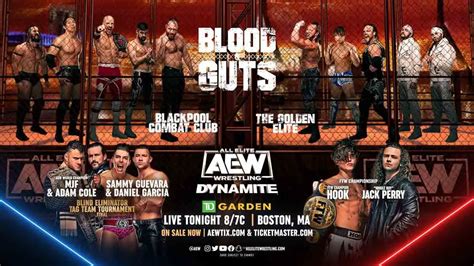 AEW Blood & Guts Dynamite July 19, 2023 Results, Live Updates