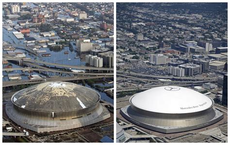 Tropicana Field shredded by Hurricane Milton is the latest sports venue ...