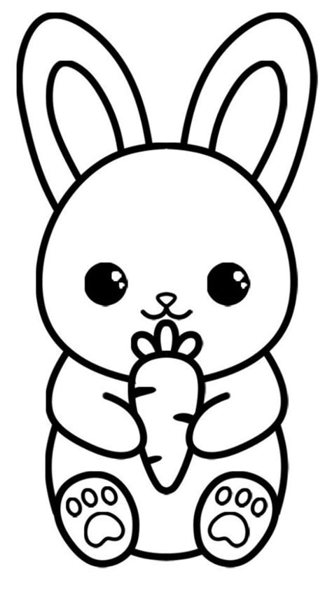 Pin by Sifa Sifa on Pin buatan Anda | Cute drawings, Easy drawings, Rabbit drawing