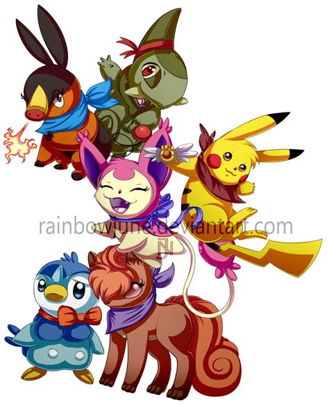 Pokemon Mystery Dungeon: Teams by RainbowJune on DeviantArt