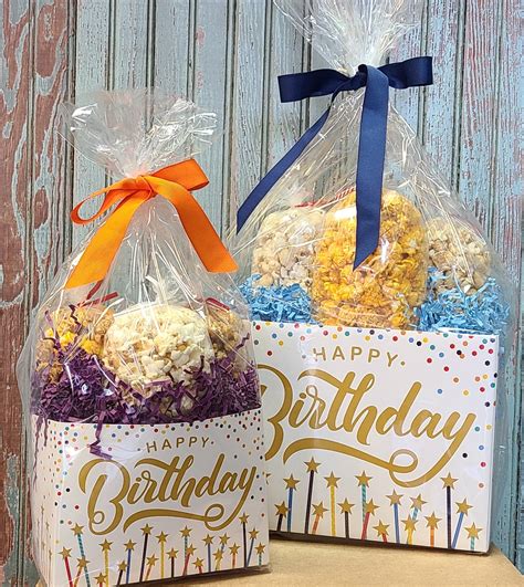 Buy Birthday Stars Popcorn Gift Box | Alamo City Popcorn