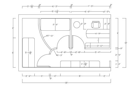 Download Small Clinic Layout Plan With Dimension CAD Drawing - Cadbull