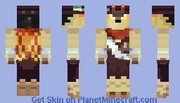 Reno Brawlhalla Minecraft Skin