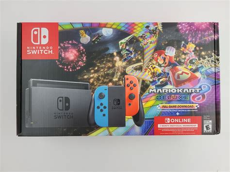 New Nintendo Switch Blue Red Joy-Con | Grelly USA