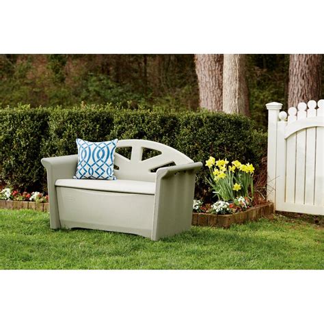 Rubbermaid Plastic Storage Bench & Reviews | Wayfair